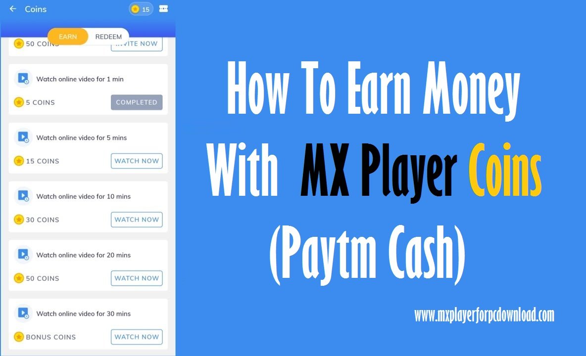 Earn Money With MX Player