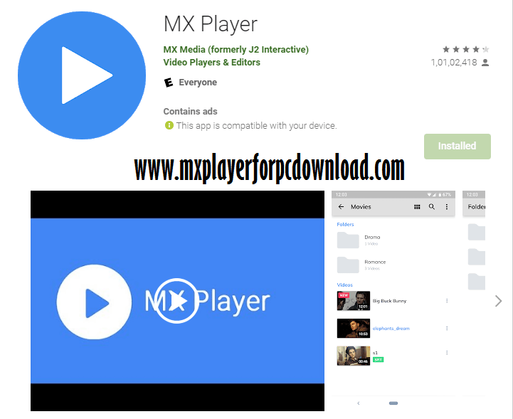 MX Player TV APP latest Version