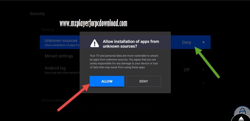 install Unknown Sources In Mx Player Mi TV