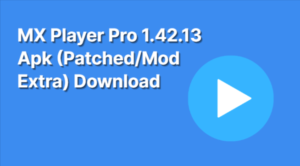 MX Player Pro 1.42.13 Apk (Patched/Mod Extra) Download